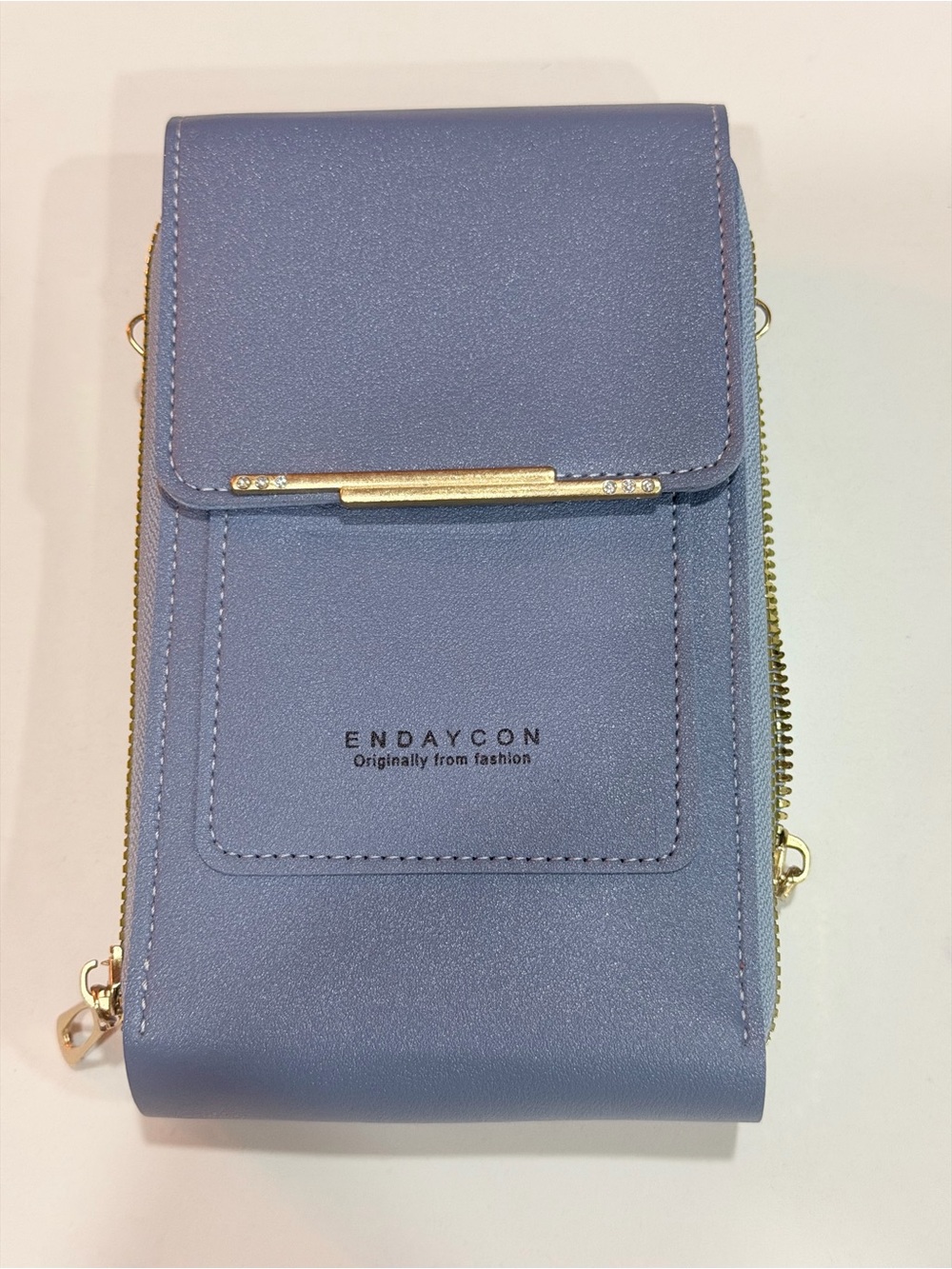 Women's Crossbody Phone Wallet - Lavender Blue